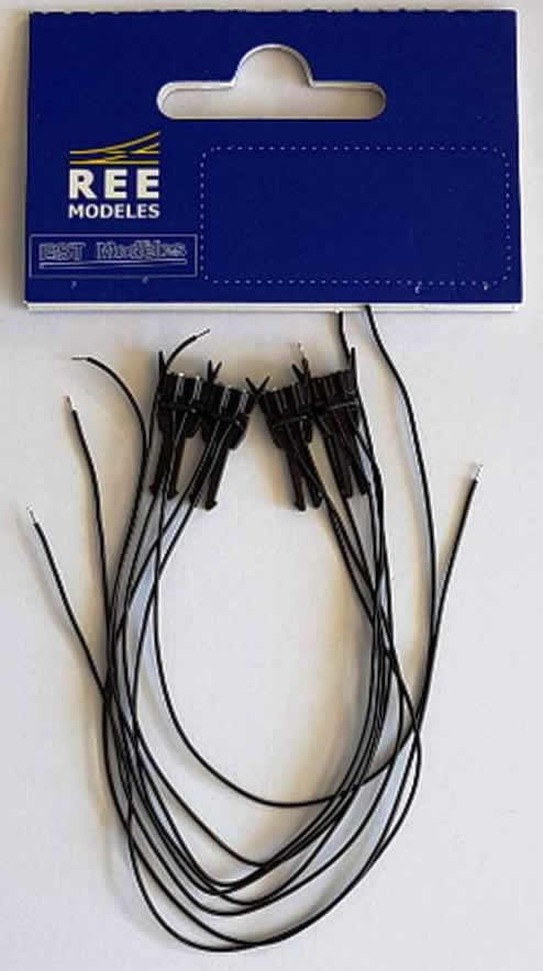 REE Modeles XB-933 - Magnetic Conductor Couplers Standard NEM362 + 0.6mm (2pcs)